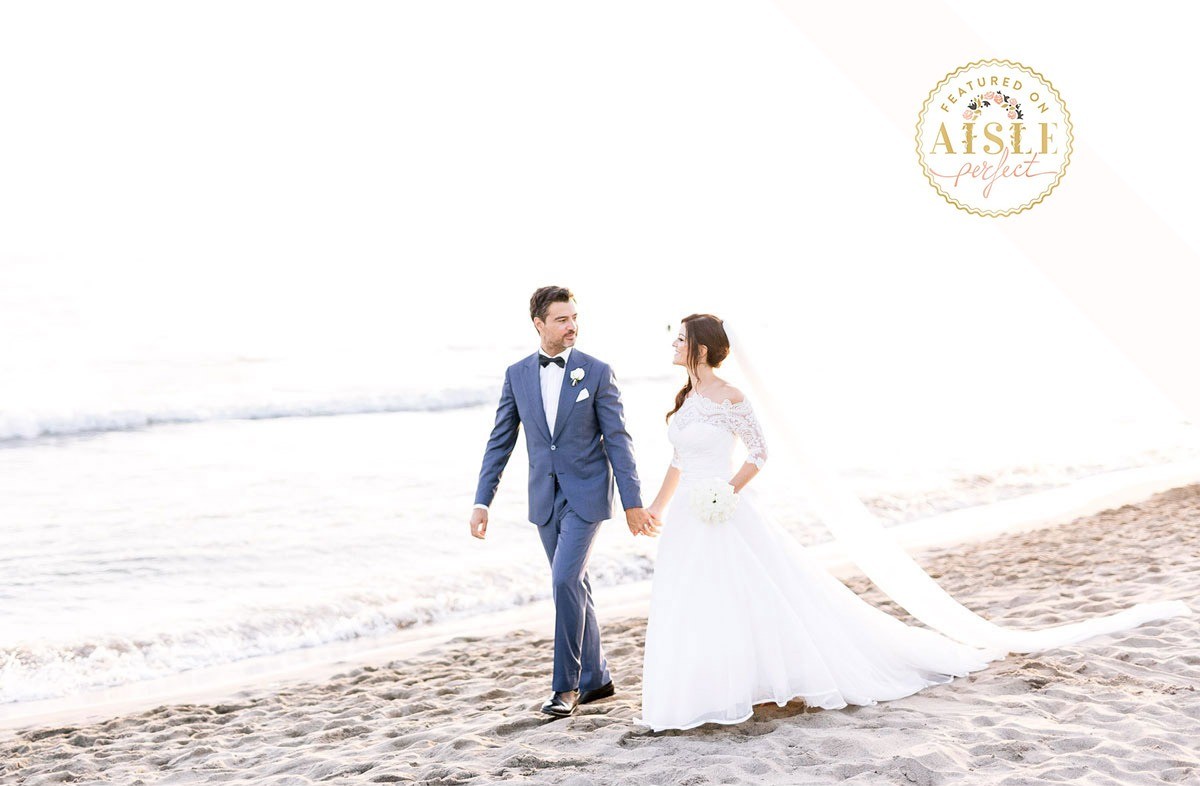 Elegant wedding by the sea in Tuscany