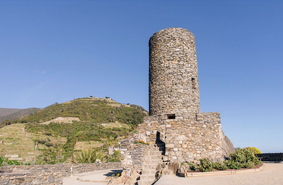 Doria castle in Vernazza