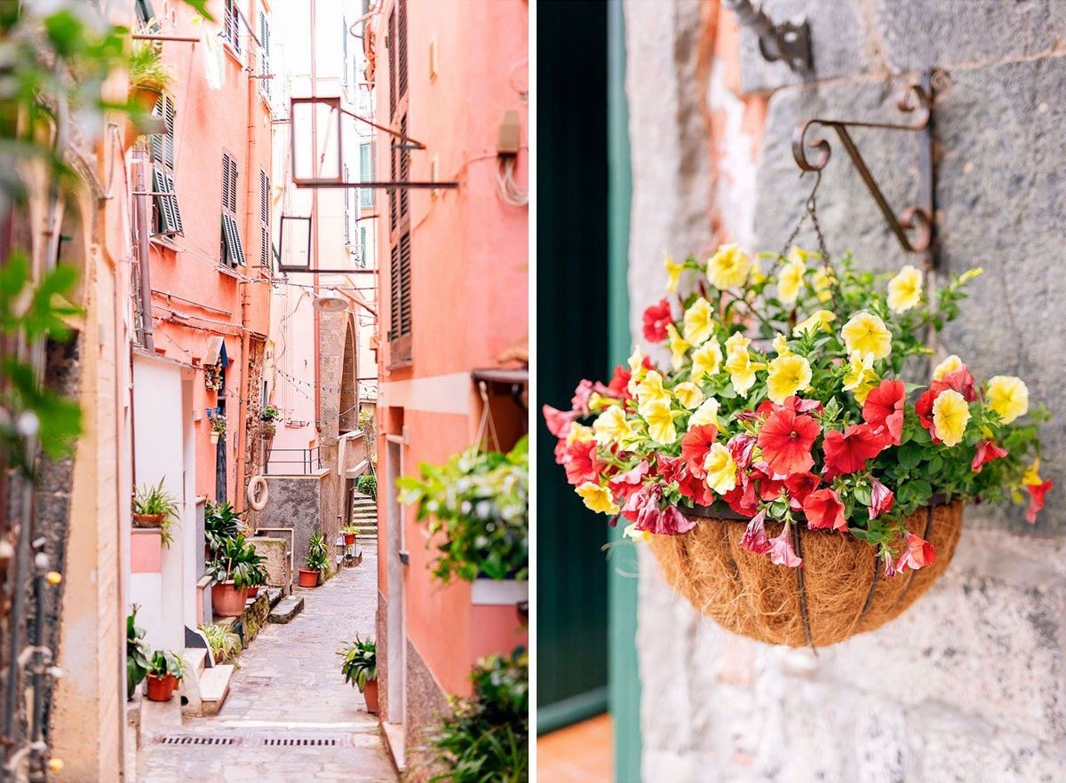 Colourful details in Vernazza